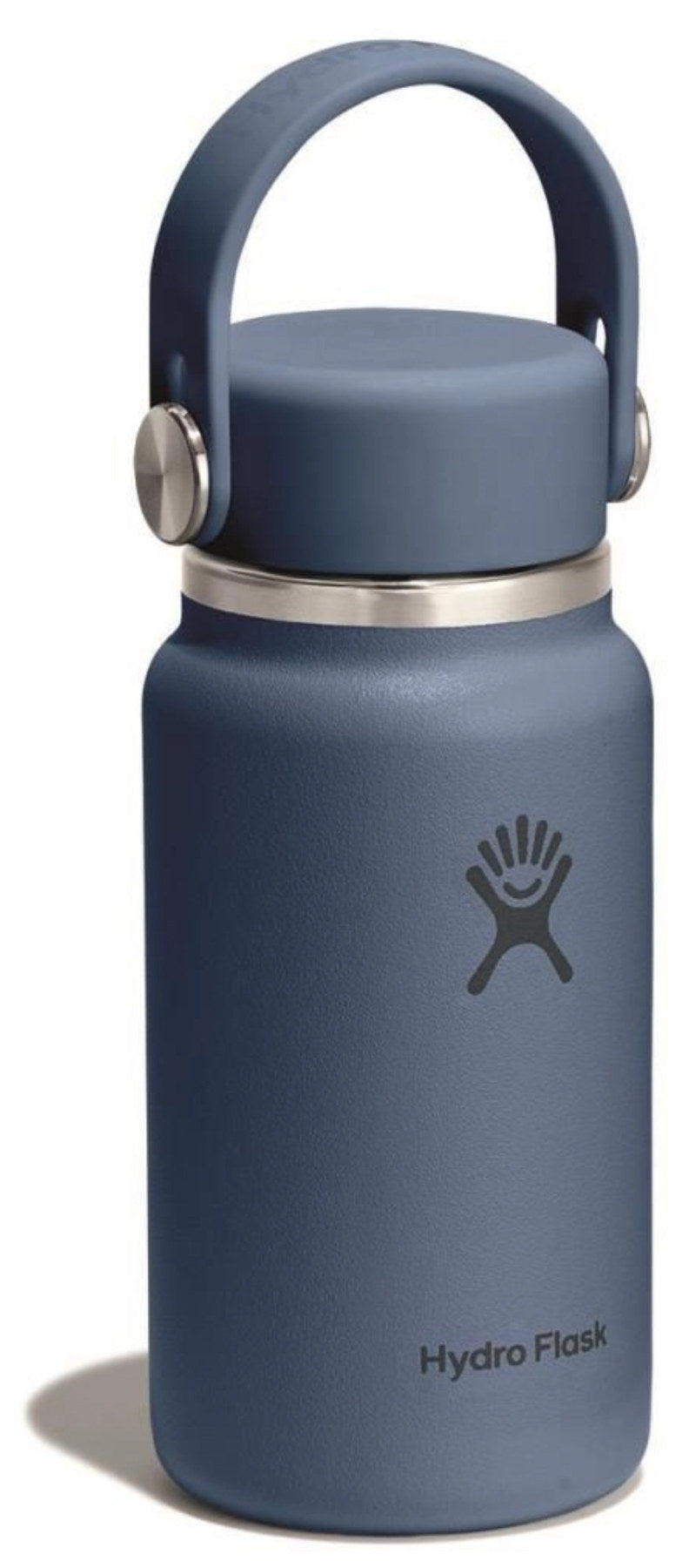 Trinkflasche Micro Hydro 200ml harbor blue in Blau präsentiert im Onlineshop von KAQTU Design AG. Thermosflasche ist von Hydro Flask