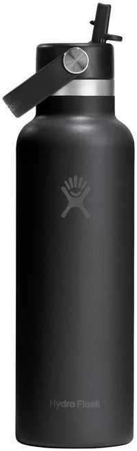 Standard Flex Straw Cap Trinkflasche 620ml schwarz