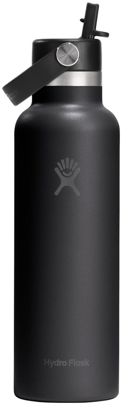 Standard Flex Straw Cap Trinkflasche 620ml schwarz