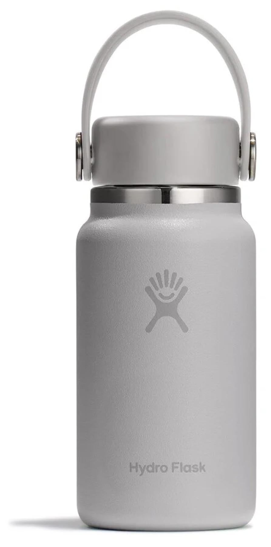 Trinkflasche Micro Hydro 200ml birch in Grau präsentiert im Onlineshop von KAQTU Design AG. Trinkflasche ist von Hydro Flask
