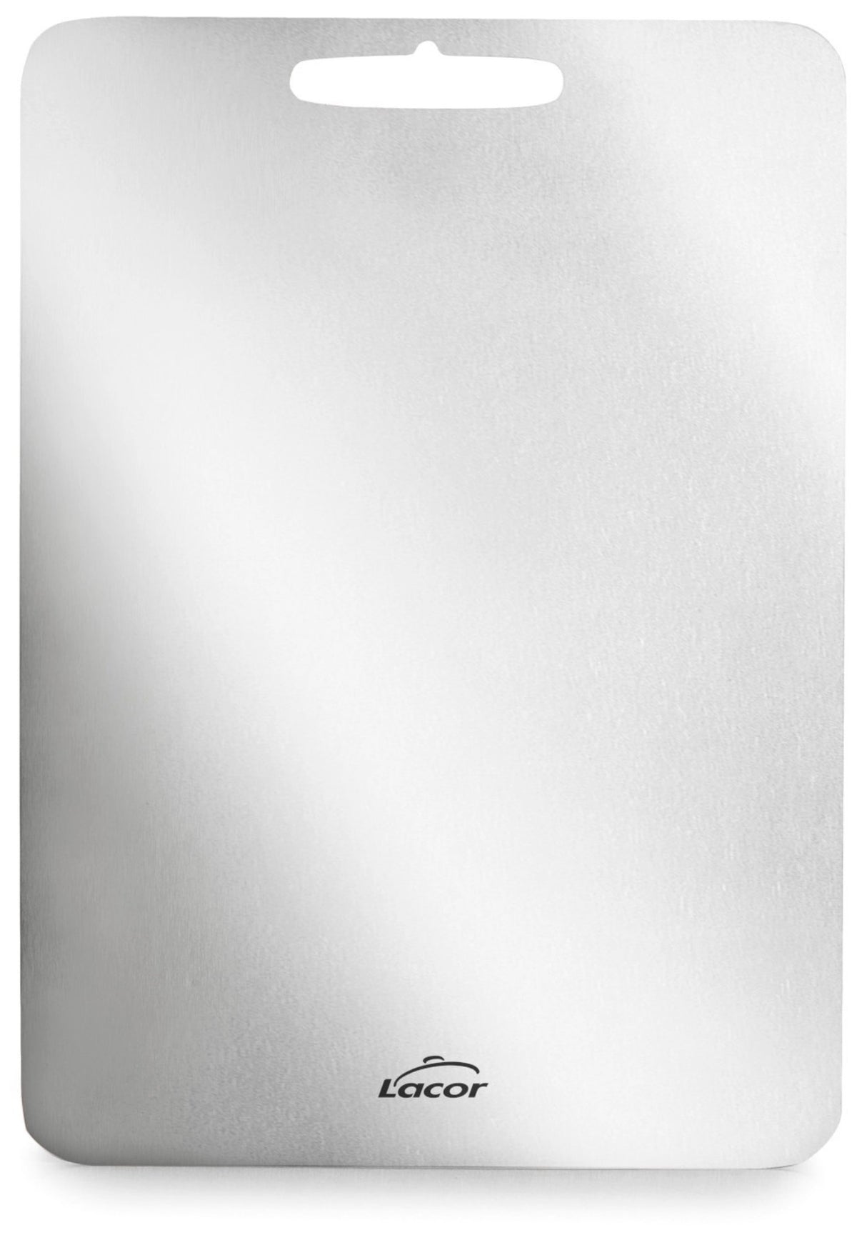 Schneidbrett Edelstahl 18/10 20x30cm in Silber präsentiert im Onlineshop von KAQTU Design AG. Schneidbrett ist von Lacor
