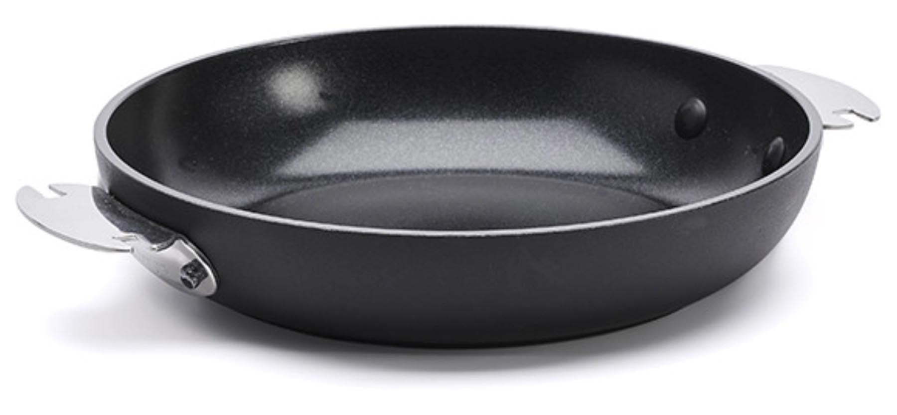 Ceranoa Loqy Bratpfanne D20cm Keramik in Schwarz präsentiert im Onlineshop von KAQTU Design AG. Bratpfanne ist von de Buyer