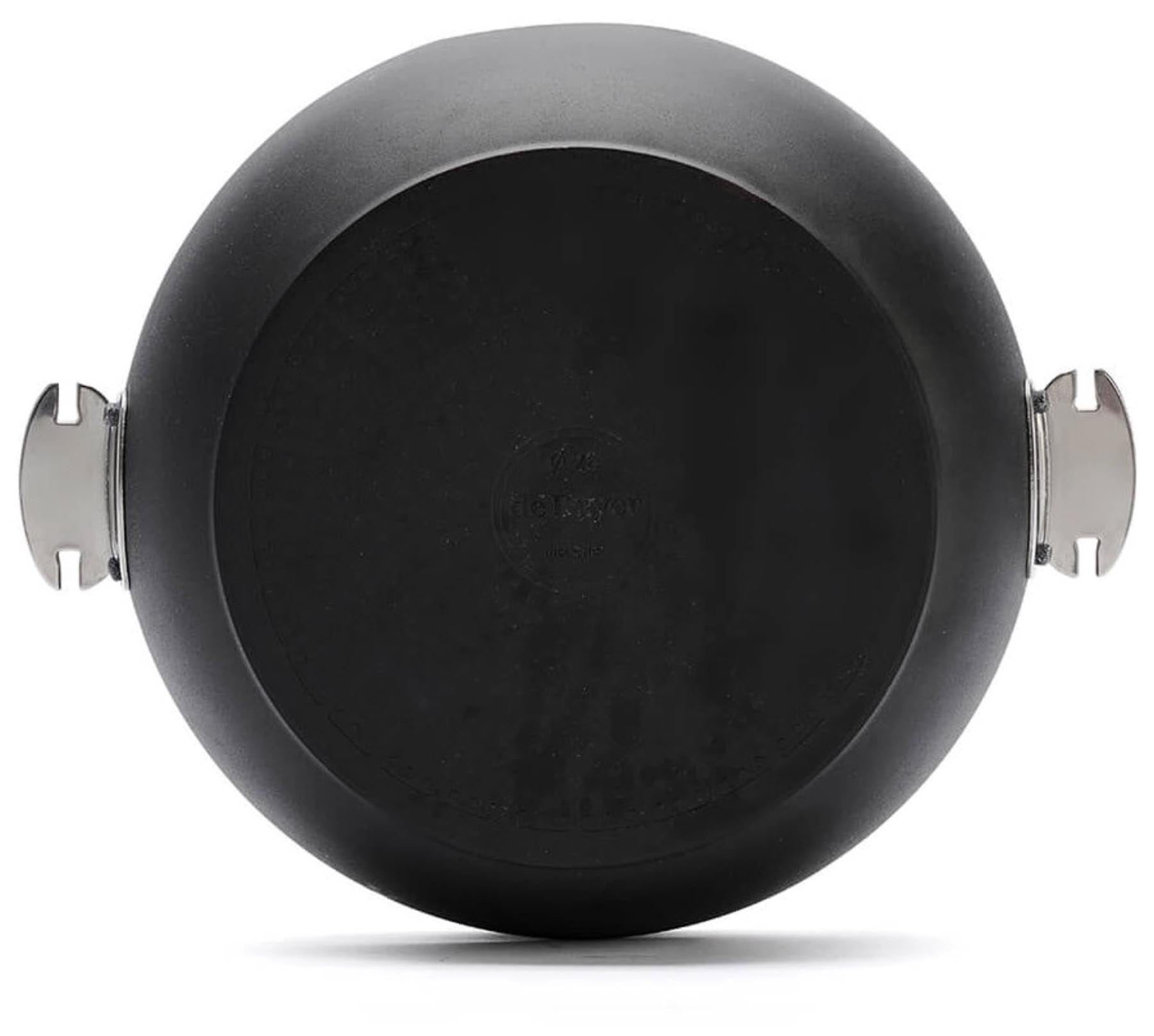 Stilvolle, gewölbte Sauteuse von de Buyer, 28 cm, aus langlebiger Keramik – perfekt für gesundes Braten und vielseitige Kochanwendungen.