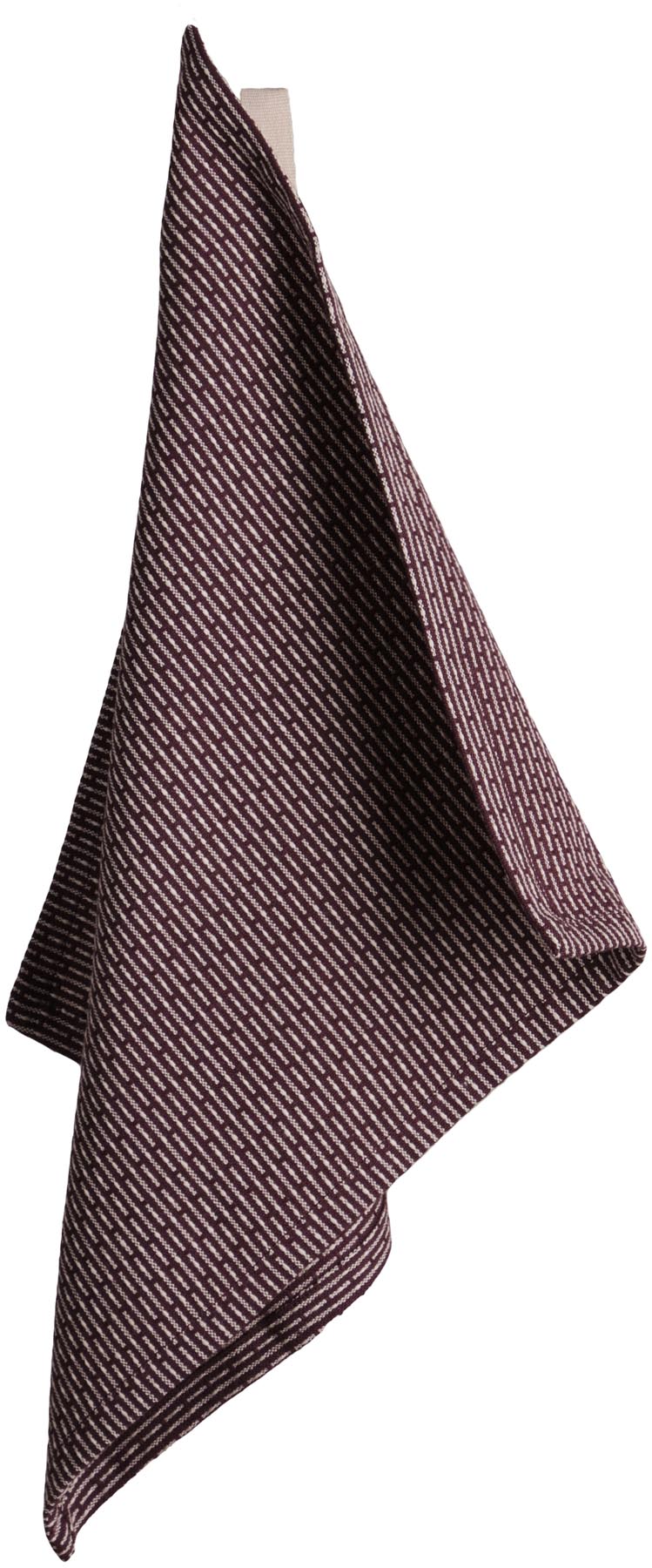 Elegantes Spültuch in maroon stone aus Biobaumwolle, 30x35cm, ideal für umweltbewusste Küchen. Hochwertige Qualität von The Organic Company.
