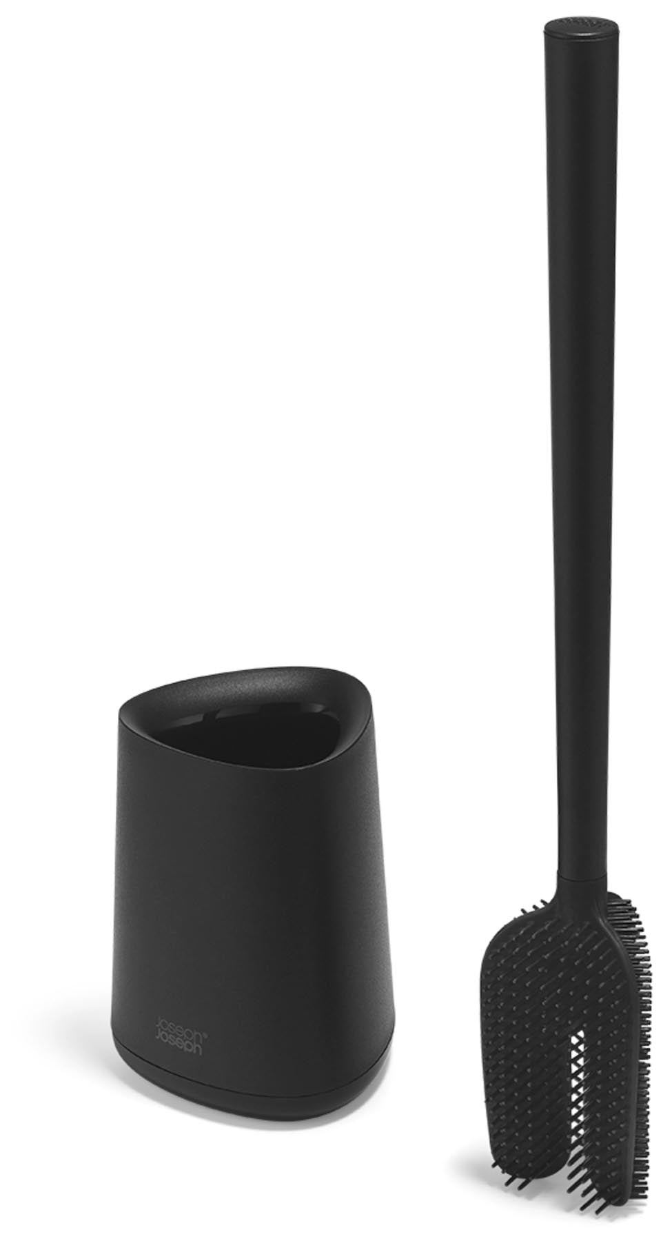 Flex 360 Lite WC Bürste schwarz in Schwarz präsentiert im Onlineshop von KAQTU Design AG. Reinigungsmittel ist von Joseph Joseph