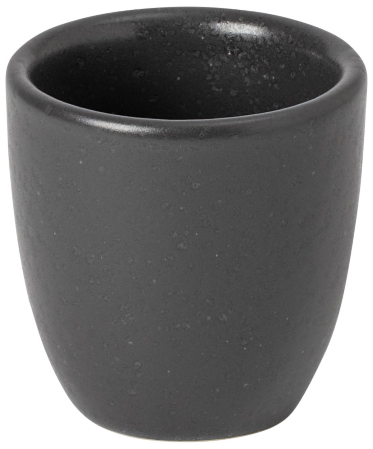 Espressotasse Pacifica 7cl von Costa Nova in Grau, schlichte runde Form aus Steinzeug, kompakte Grösse für Espresso-Genuss.