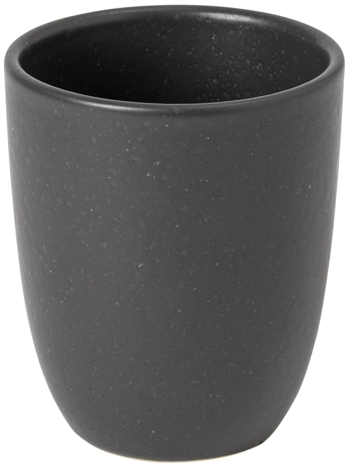 Graue Kaffeetasse Pacifica 21cl von Costa Nova aus Steinzeug mit schlichter, runder Form, Teil der portugiesischen Steinzeug-Kollektion.