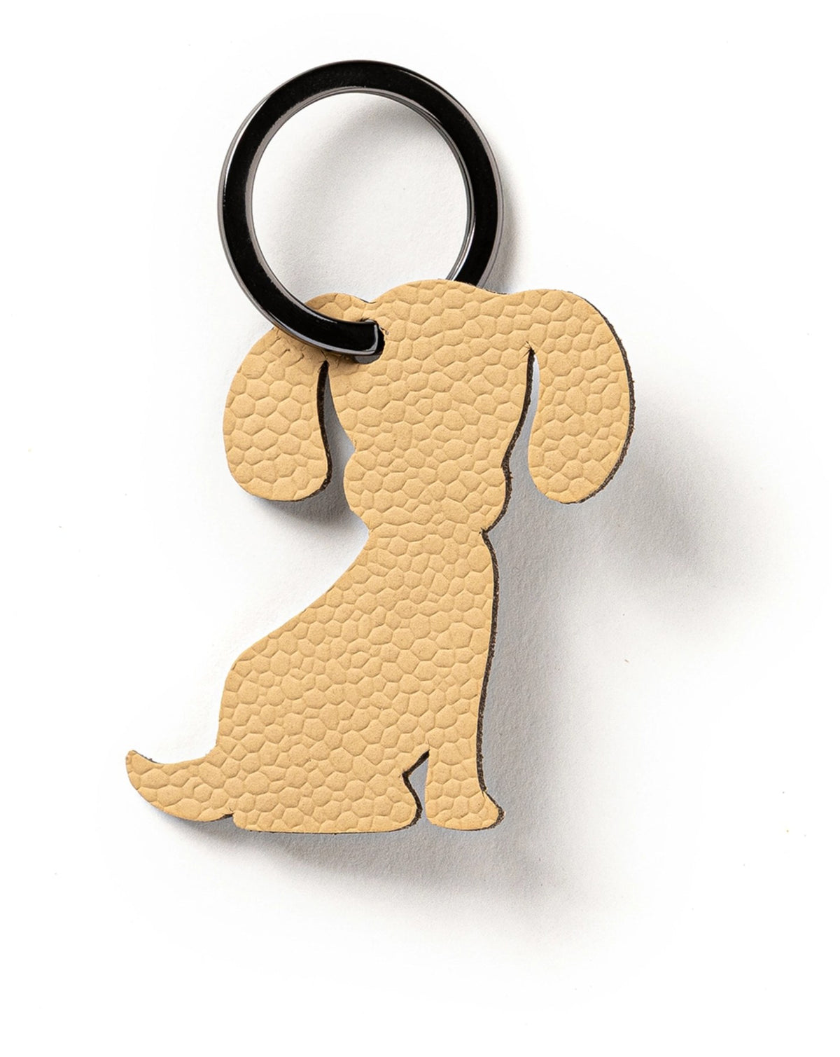 Schlüsselanhänger in Hundeform, Farbe Beige, Masse 7 x 5 x 0.2 cm, Hersteller MiLLE W NORDISK DESIGN, Artikelnummer 7350004354368.