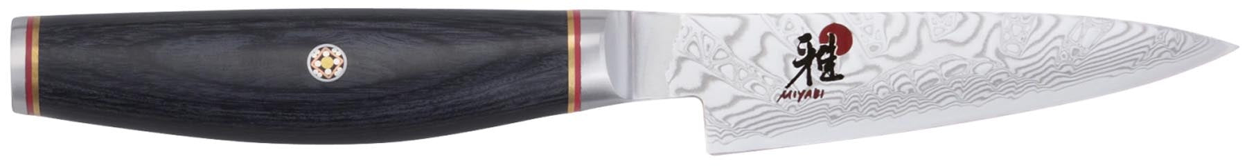 Tenmei Shotoh 9cm in Schwarz präsentiert im Onlineshop von KAQTU Design AG. Küchenmesser ist von Miyabi
