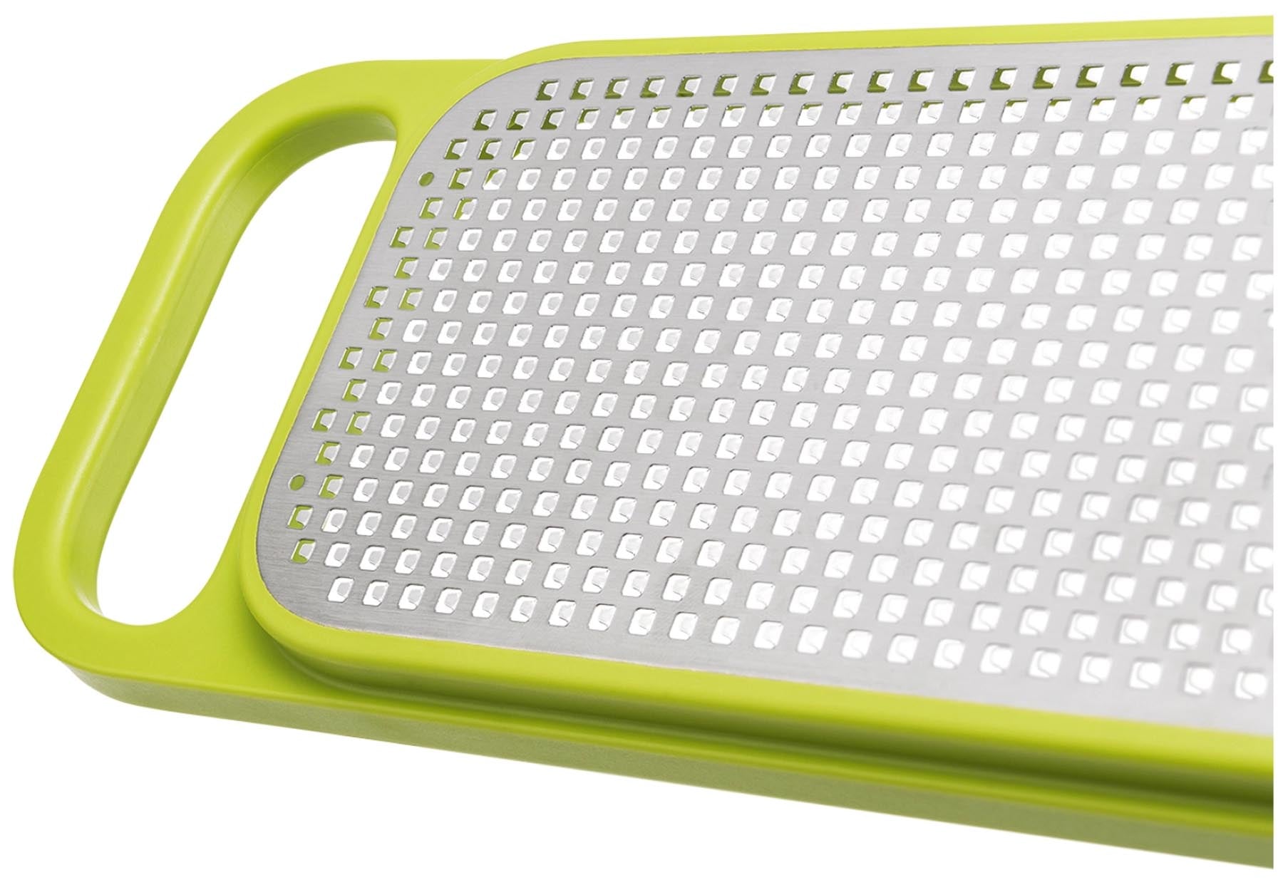 Praktisches 3-in-1 Reibenset von Joseph Joseph, ideal zum Reiben, Raffeln und Aufbewahren, mit modernem und kompaktem Design.