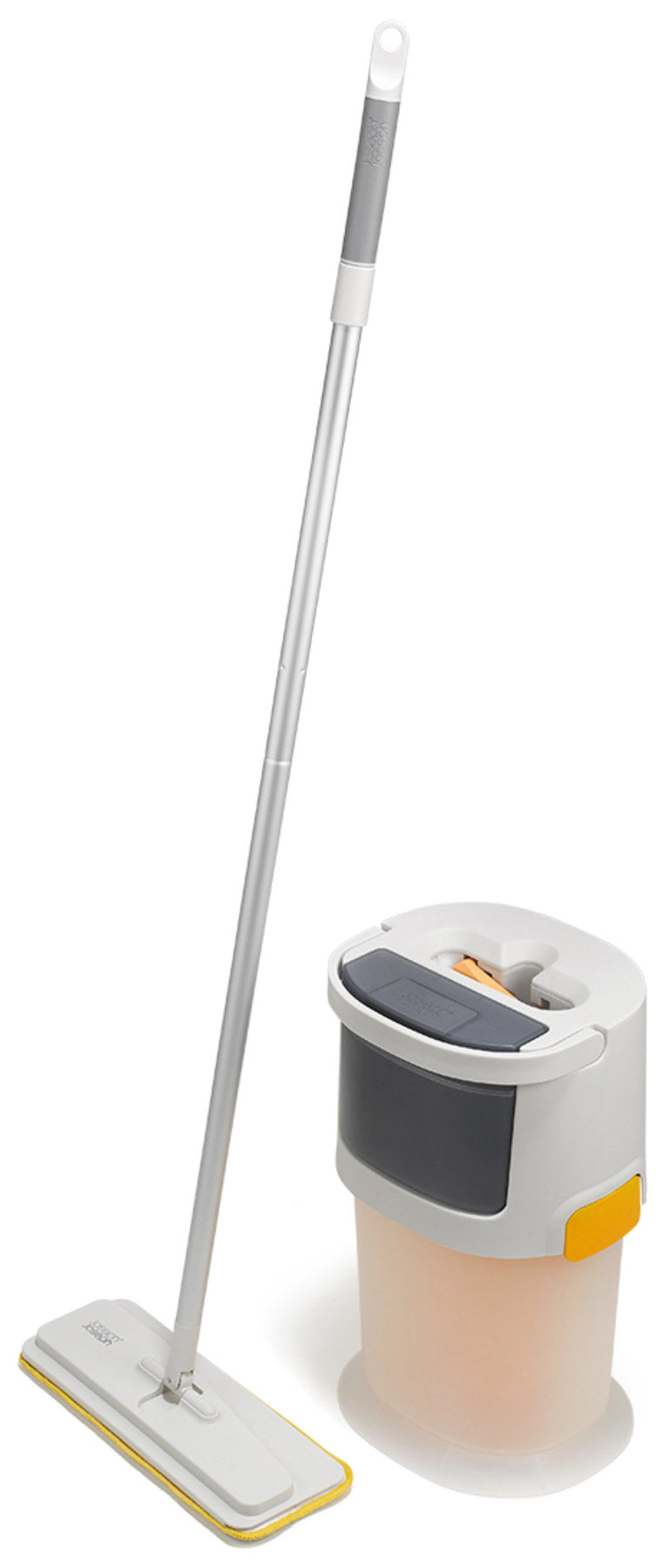 UltraClean Hartboden Reinigungssystem hellgrau in Grau präsentiert im Onlineshop von KAQTU Design AG. Reinigung & Wäsche ist von Joseph Joseph