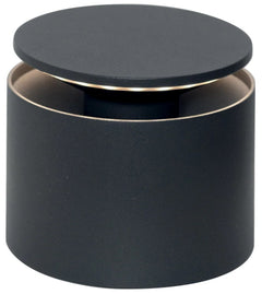 Push-Up Tischlampe D12x8.3cm dunkelgrau