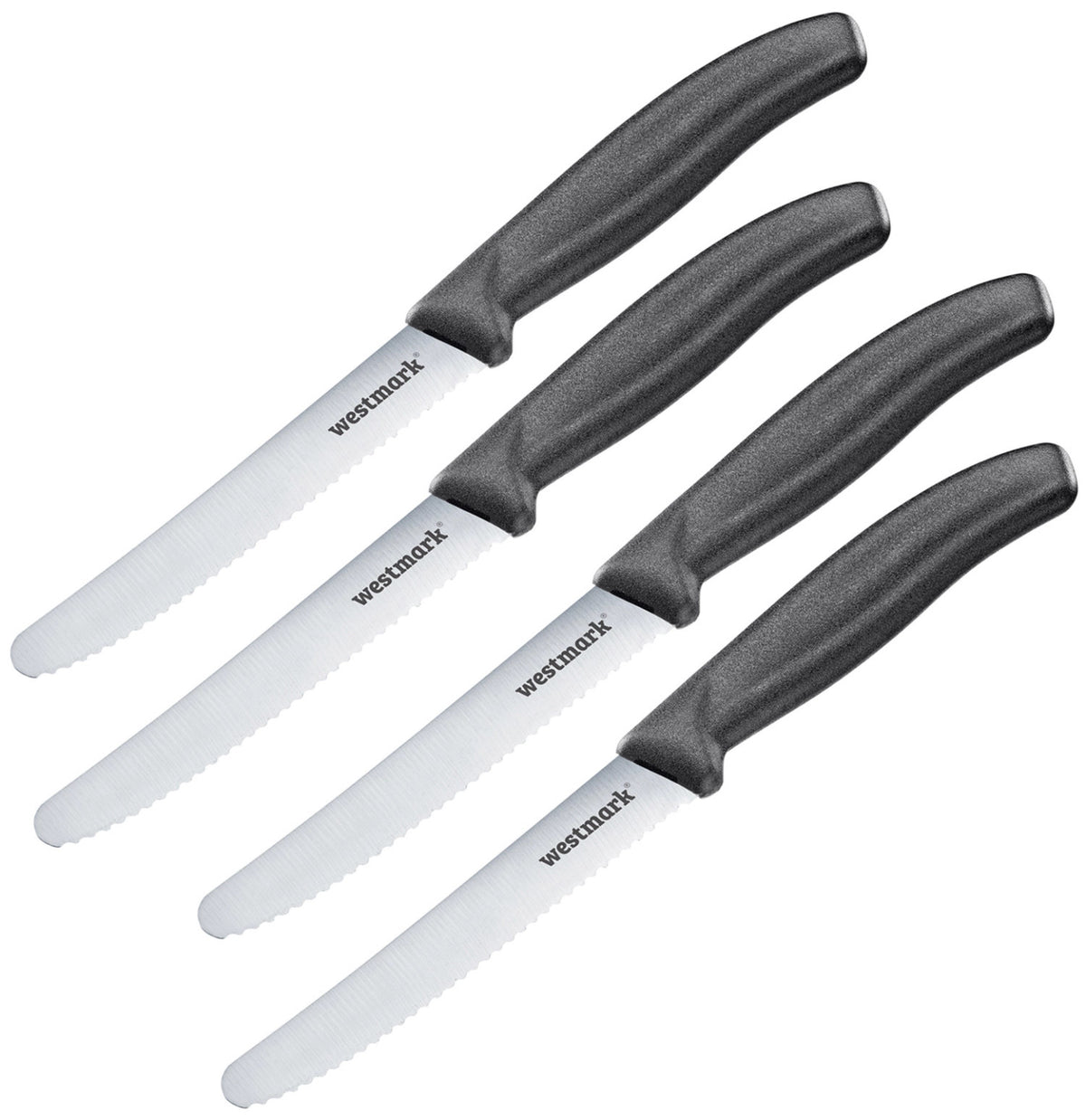 4 Stk. Frühstücksmesser in  präsentiert im Onlineshop von KAQTU Design AG. Tafelmesser ist von Westmark