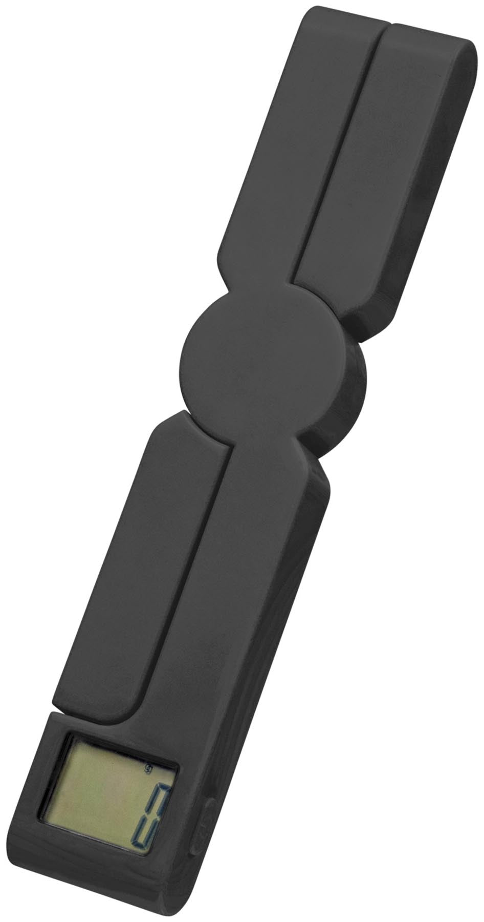 Faltbare Küchenwaage Crossi von Westmark, ideal für präzises Abwiegen in der Küche. Kompakt und platzsparend für einfache Aufbewahrung.