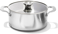 Mira Kochtopf mit Deckel 24cm Edelstahl