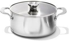 Mira Kochtopf mit Deckel 24cm Edelstahl