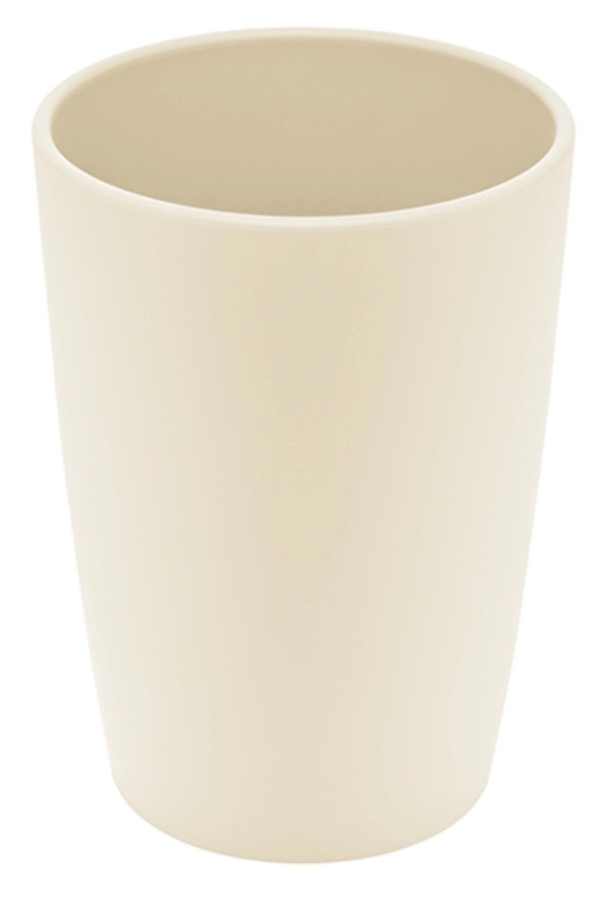 Trinkbecher aus Biopolymer in urban-grey, zylindrische Form mit 340 ml Fassungsvermögen, Masse 8.2 x 8.2 x 11 cm, Hersteller MAGU.