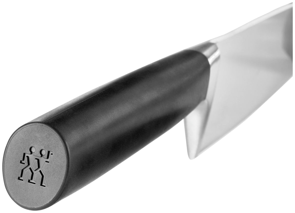 Zwilling Crave Kochmesser 20cm mit mehrfarbigem Griff, eisgehärteter Klinge und ergonomisch geformtem Griff, freigestellt fotografiert.