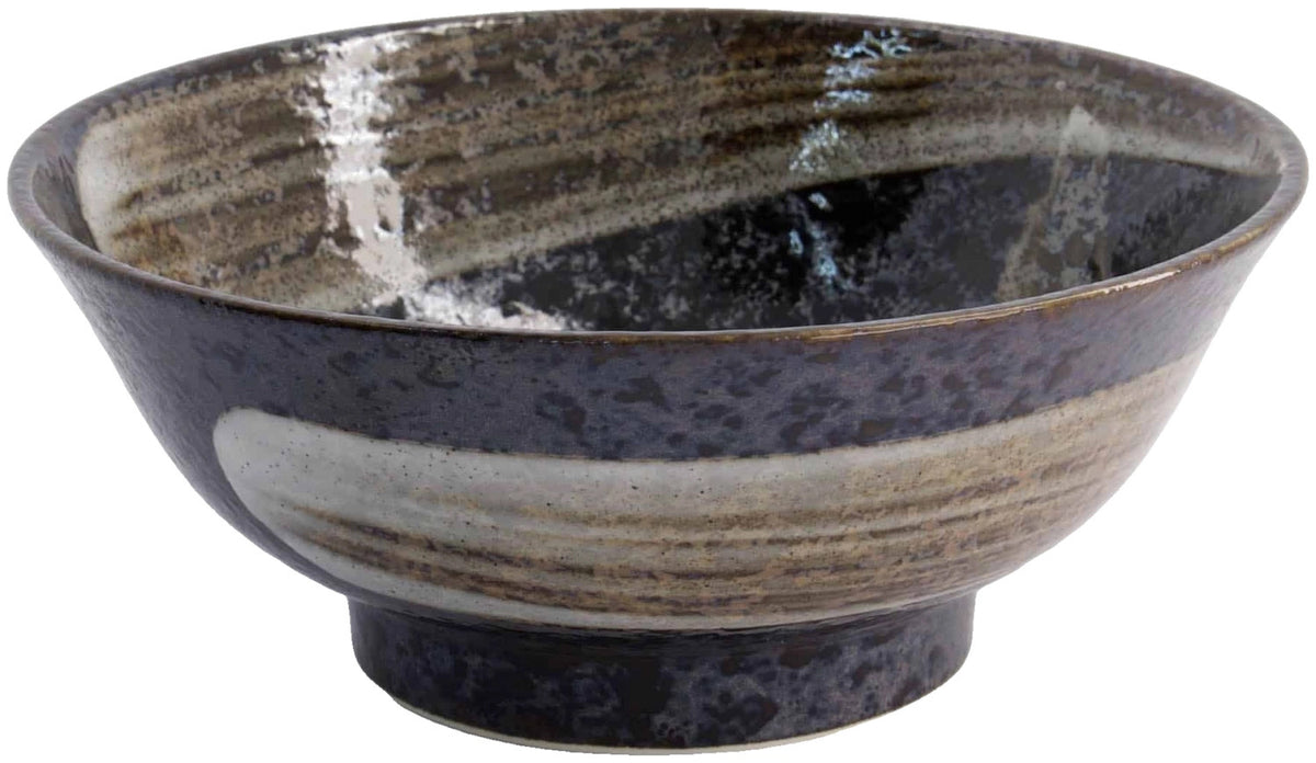 Schwarze Schüssel Arahake von Tokyo Design Studio für Ramen, Reis und Suppe