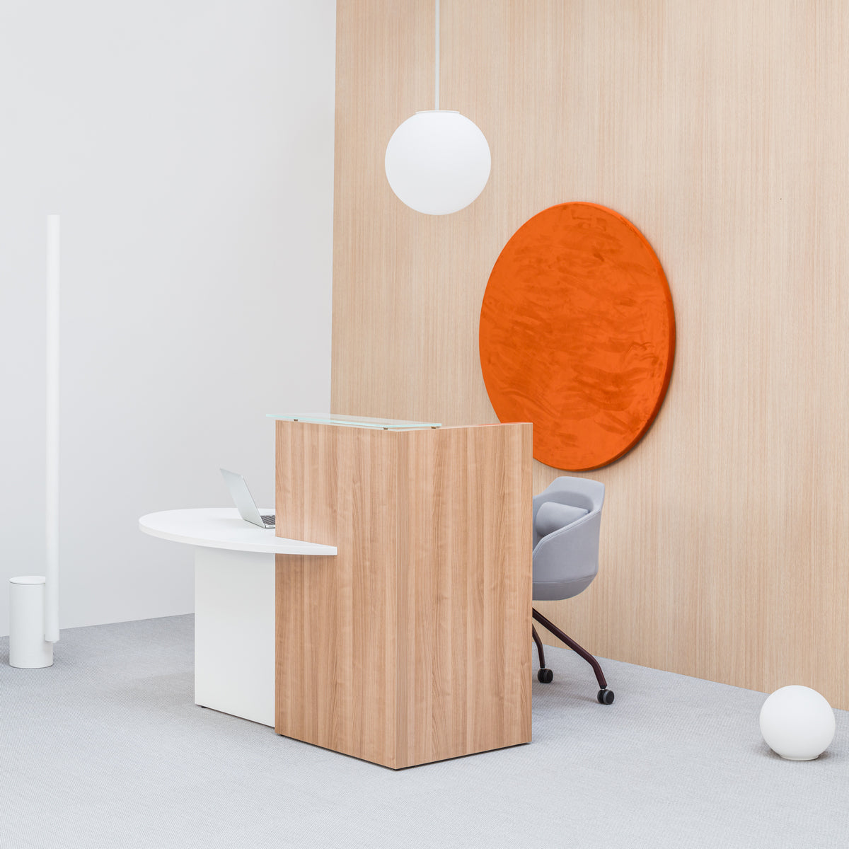 Stilvolles Mdd Mix MX15P Wandpaneel in harmonischen Holznuancen, ideal für zeitgemäße Wohnräume und zur Schalloptimierung.