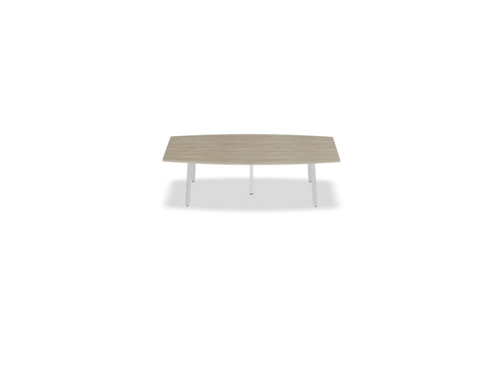 Ogi A PLF24 Esstisch von MDD aus Holz, zeitloses, schickes Design mit klaren Linien, robuste Tischplatte, ideal für modernes Esszimmer