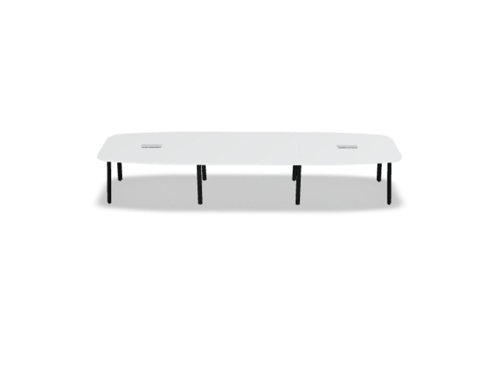 Esstisch Ogi A PLF14E3W von MDD in hellem Holzton mit klaren Linien und quadratischer Form, ideal für moderne Speisebereiche, abgerundete Ecken und robuste Holzstruktur.