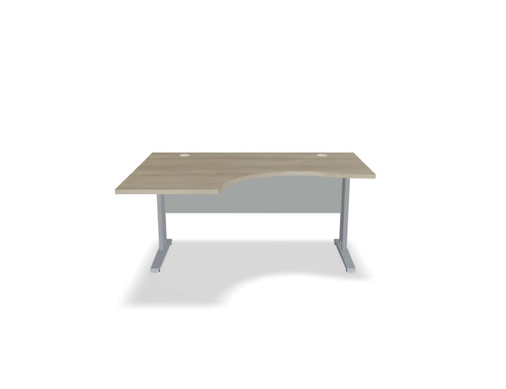 Ogi N BNG10 Schreibtisch von Mdd mit geradlinigem Design, moderner Arbeitsfläche und stabilem Gestell für Büro und Homeoffice