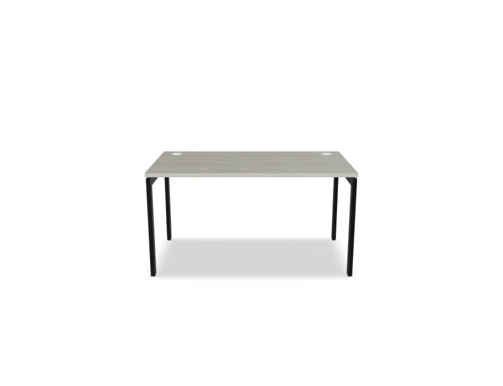 Ogi U BOU20 Schreibtisch von Mdd mit klarer Tischplatte, stabilen U-Beinen und modernem Design für Büroarbeitsplätze