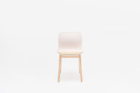Baltic 2 Remix BLK3P14 - Sedia con base in legno