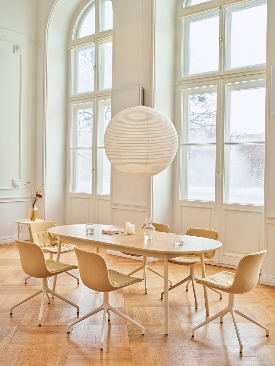 Baltic 2 Soft Duo BLK5P13K - Stuhl Drehbasis in Beige präsentiert im Onlineshop von KAQTU Design AG. Drehstuhl ist von Mdd