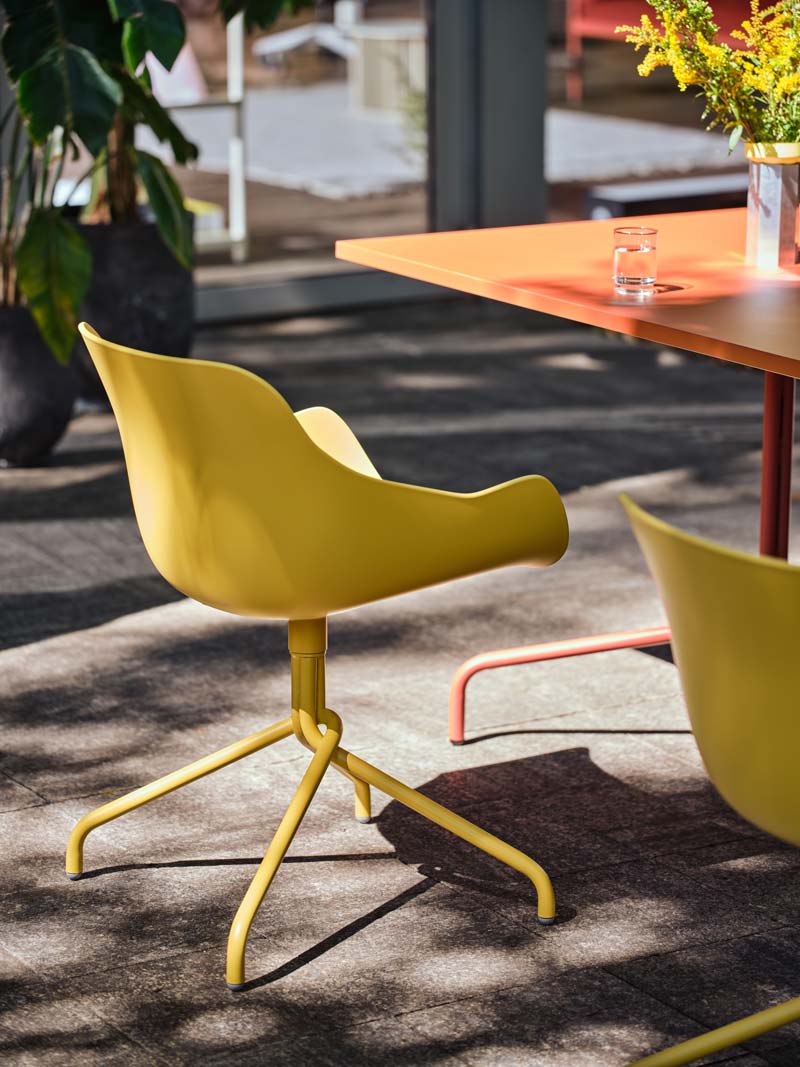Moderner Drehstuhl Baltic Basic BL1P19K von Mdd, ideal für Büro und Homeoffice, mit ansprechendem Design und bequemer Sitzfläche.