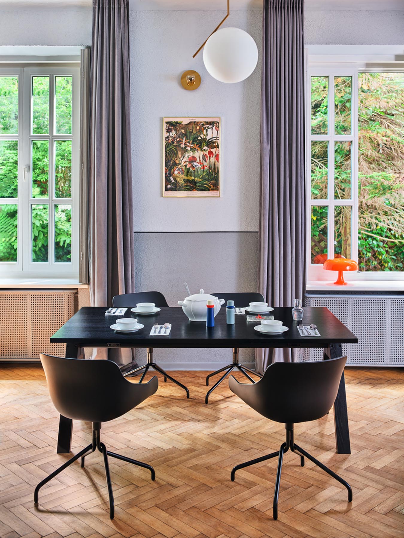 Moderner Drehstuhl Baltic Basic BL1P19K von Mdd, ideal für kreative Arbeitsumgebungen, vereint Funktionalität mit ansprechendem Design.