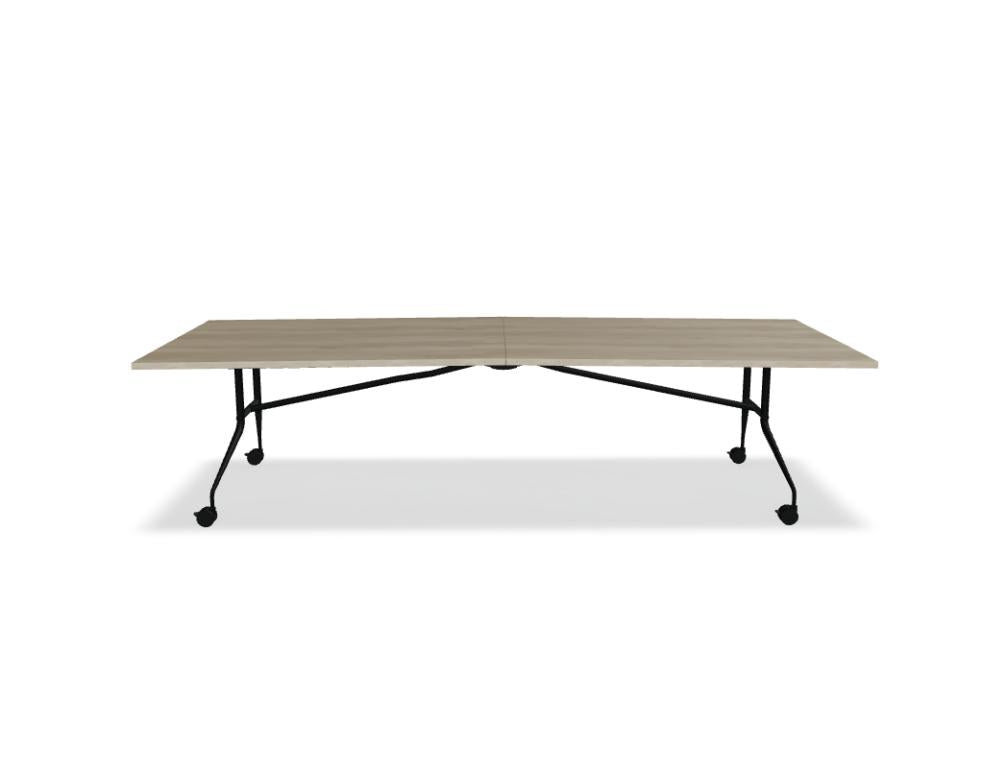 Klapptisch Plica PCP042 aus der Kategorie Konferenztisch von MDD, kompakt mit funktionalem Design, helles Holzfurnier, stabile Metallgestell, ideal für Meeting- oder Büroflächen