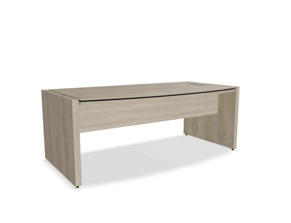 Status X01 Chefschreibtisch von Mdd mit markanter Front, großzügiger Arbeitsfläche und modernem Design fürs Büro