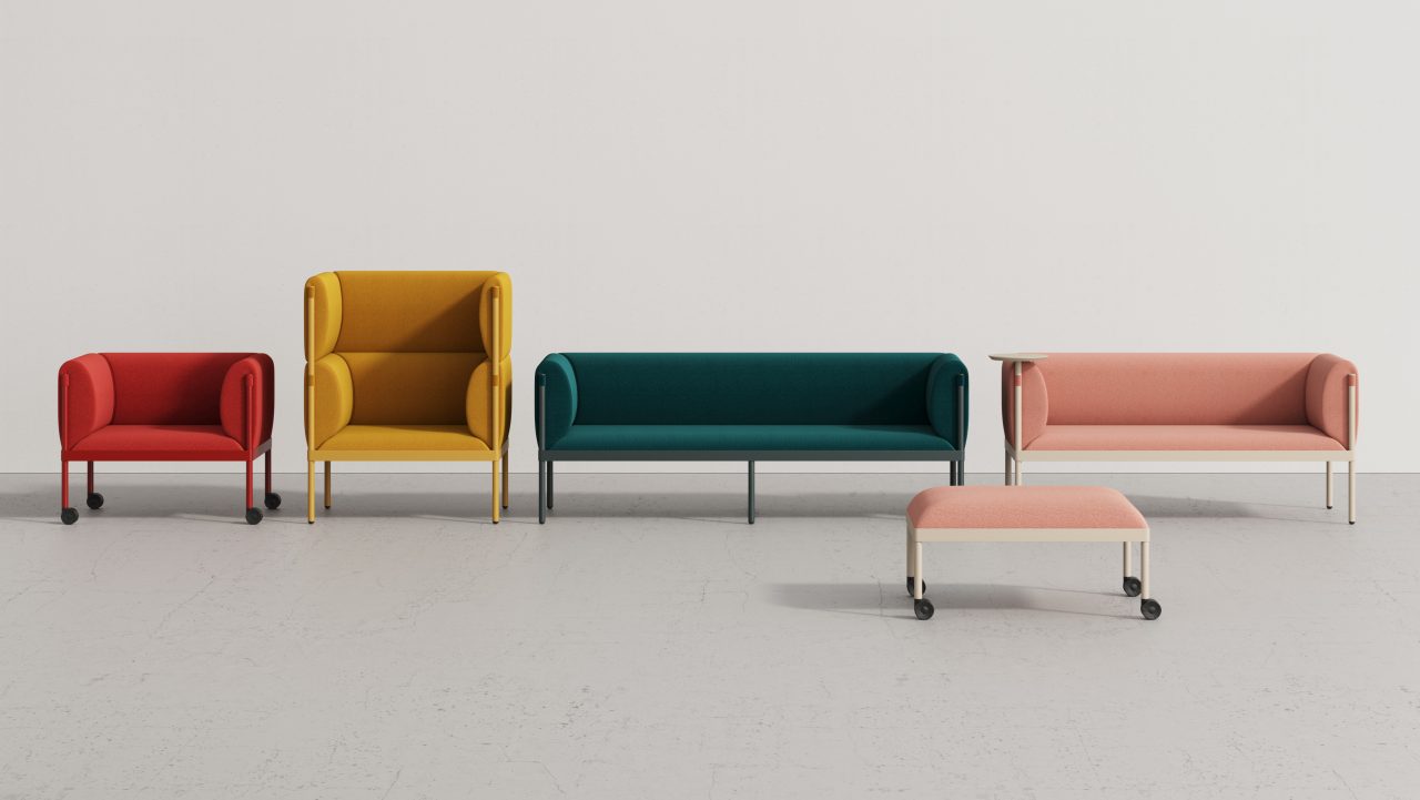 Eleganter Sessel Stilt SISH1 mit hoher Rückenlehne, perfekt für komfortable Sitzgelegenheiten in modernen Wohnumgebungen.
