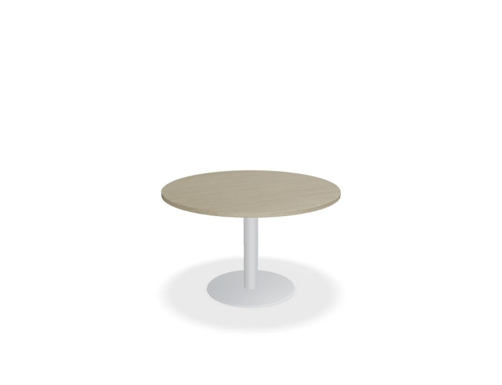 Hochwertiger Tack ST12 Esstisch von MDD in modernem Kaffeetisch-Design, heller Holzton, schlanke Beine, kompakte Form, ideal für kleine Räume und Dining-Bereich.