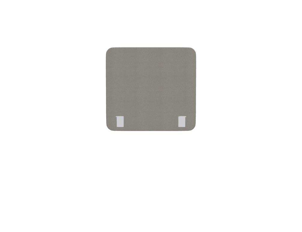 Grünes gepolstertes Seiten- und Querpaneel Twin von Mdd, Spanplattenkonstruktion mit Polyurethanschaum, Metallhalterung, für Schreibtische.