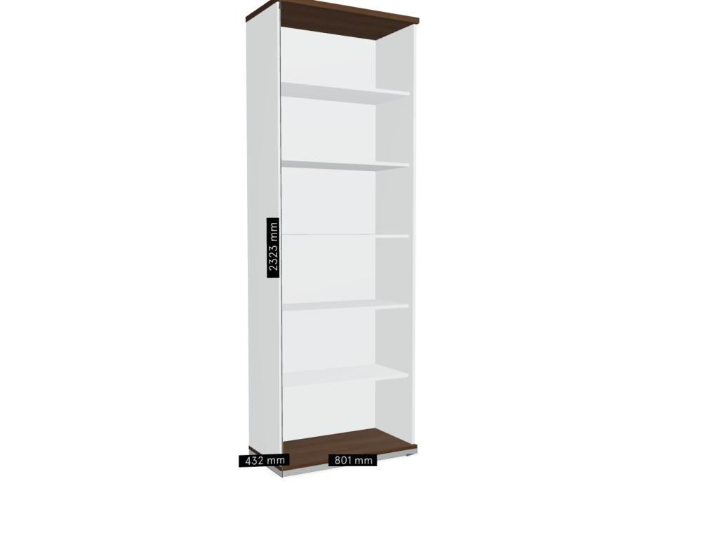 Standard MEA6504 - Regal in Eiche Natur präsentiert im Onlineshop von KAQTU Design AG. Standregal ist von Mdd