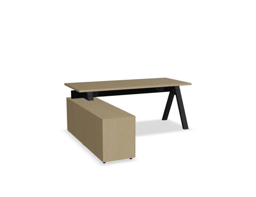 Viga V184L - Schreibtisch mit Managerschrank