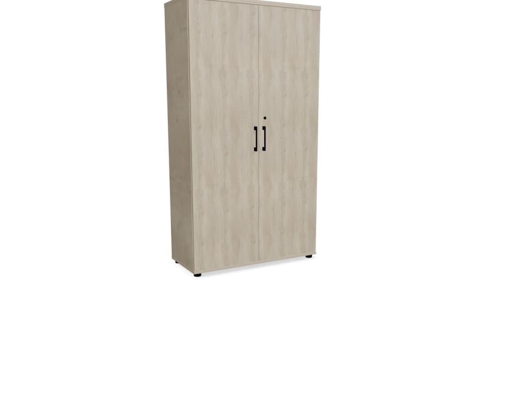 Mdd Standard A5105TM Hängeregisterschrank in Weiß mit fünf Schubladen, abschließbar für geordnete Büroablage