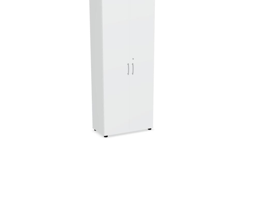 Hängeregisterschrank Standard A6104TM von MDD, Büro- bzw. Aktenaufbewahrung in dezenter, grauer Profilfarbe mit robusten Schiebetüren und rollenloser Bodenkonstruktion; ideal für effiziente Organisation im Büro.