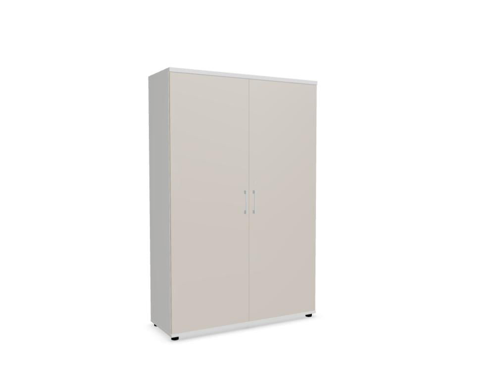 Mdd Standard A5106 Büroschrank mit Holzfront und Stauraum, moderner Aktenschrank für Büro und Arbeitszimmer
