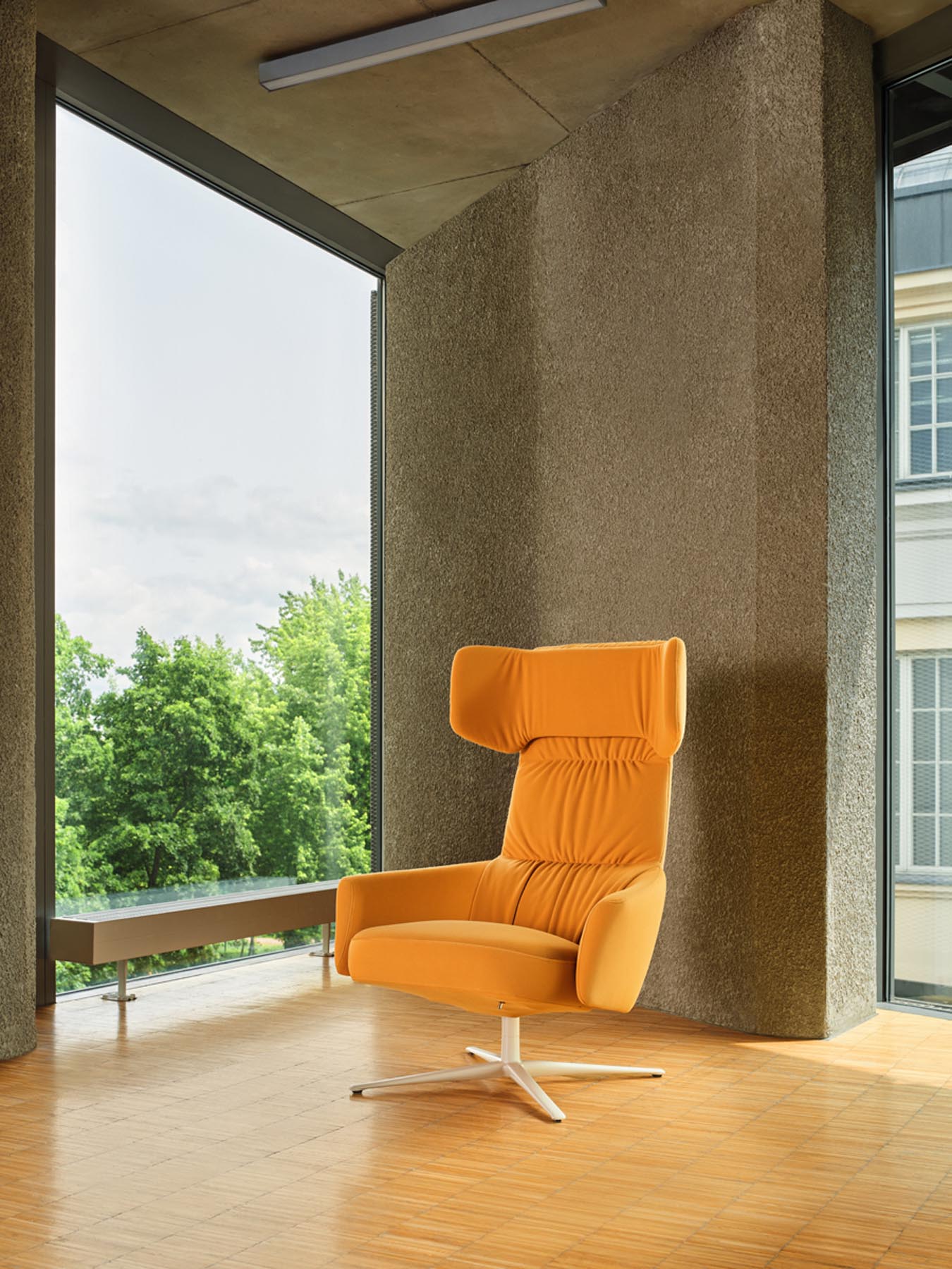 Eleganter Toro TOR2P1 Hochsessel von Mdd, ideal für stilvolle Wohnräume, bietet hohen Sitzkomfort und modernes Design.