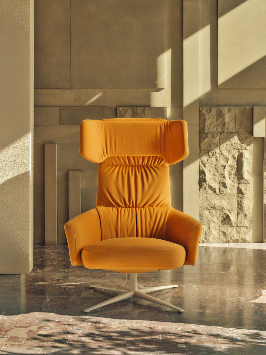 Moderner Toro TOR2P1 Hochsessel von Mdd, perfekt für elegante Interiors, vereint Komfort und zeitgemäße Ästhetik in einem stilvollen Möbelstück.