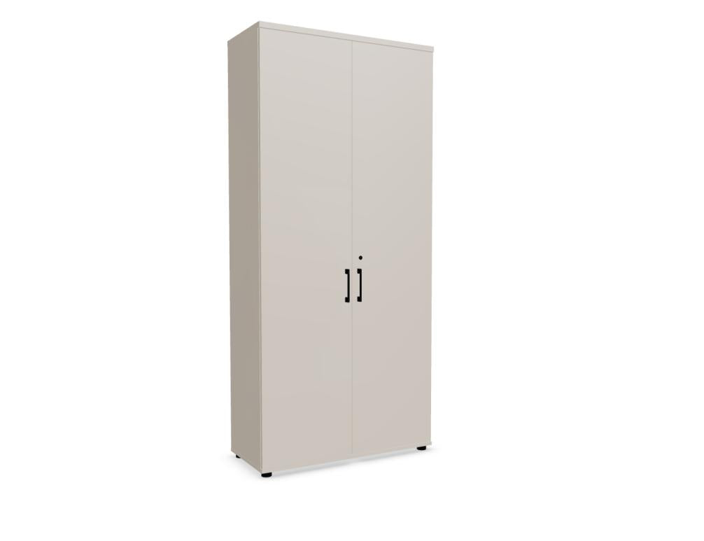 Bild des Standard A6105 Büroschranks von Mdd: moderner, heller Schrank mit four Türen, praktischer Innenaufteilung und robustem Finish – ideal für Büro- oder Arbeitsbereich.