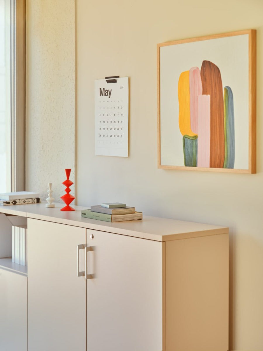 Moderner Büroschrank A3105K von Mdd in ansprechendem Weiß, perfekt für die stilvolle Aufbewahrung und Ordnung in jedem Büro.