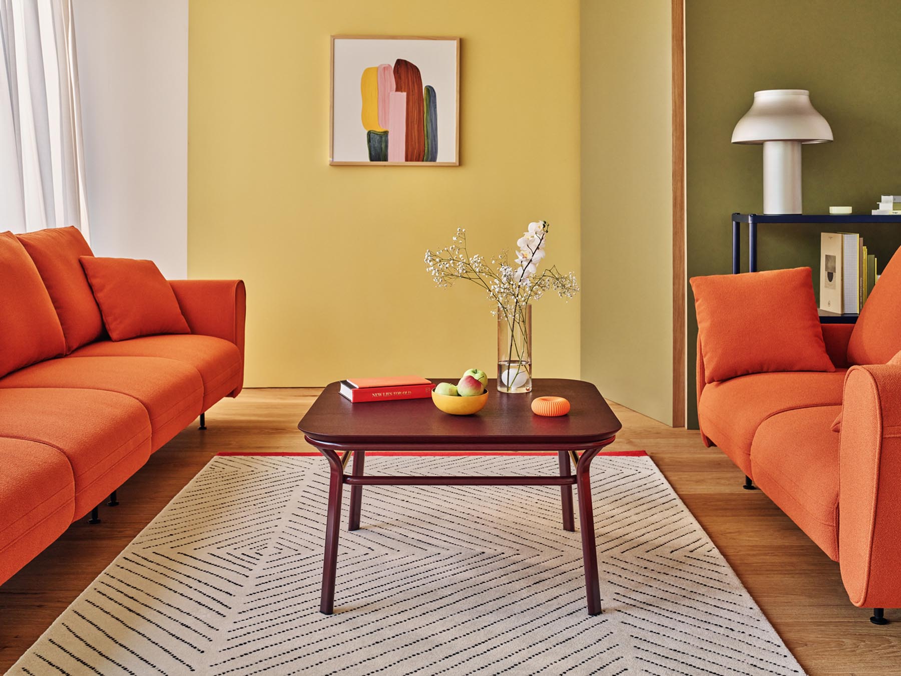 Moderner Couchtisch Grace GR02S aus hellem Holz, ideal für stilvolle Wohnzimmergestaltung – vereint Ästhetik und Funktionalität.