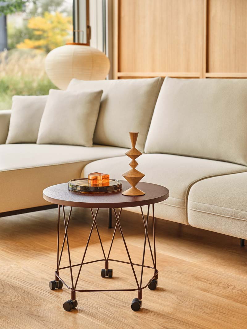 Elegantes linksseitiges L-Sofa Lotus LTS06 von Mdd, ideal für stilvolle Wohnräume und gemütliche Entspannung.