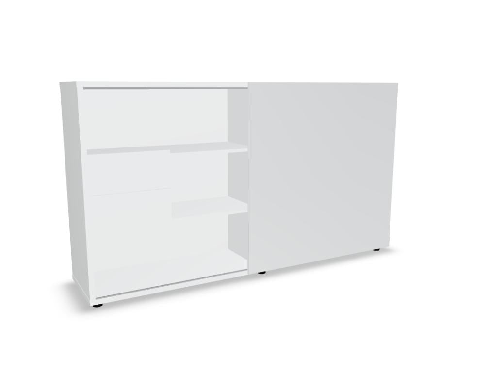 Mdd Standard ZS02 Chefzimmerschrank als moderner Büroschrank mit Schiebetüren und elegantem Stauraumdesign