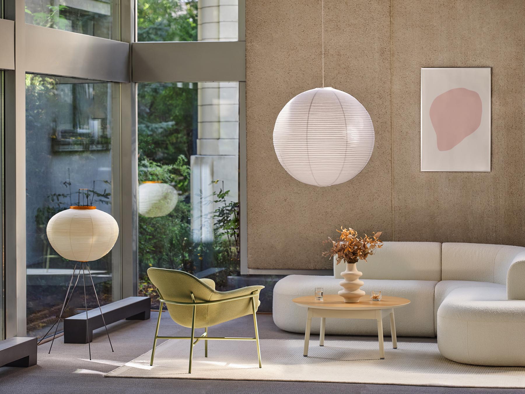 Stylisches 5-Sitzer-Sofa Artiko AT15 von Mdd, perfekt für gesellige Abende, bietet eine harmonische Kombination aus Komfort und zeitgemäßem Stil.